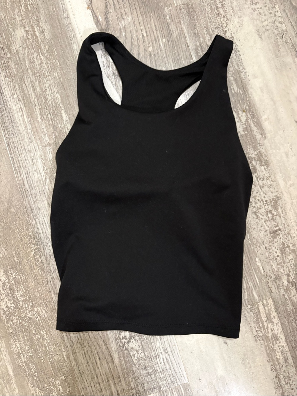 Athletic Works Black Racerback Tank Top for Kids